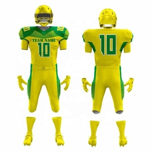 Uniformes de football américain personnalisés Meilleure qualité unique Uniforme de football américain pour hommes Tenue d'équipe Kit en polyester - Product Image 5