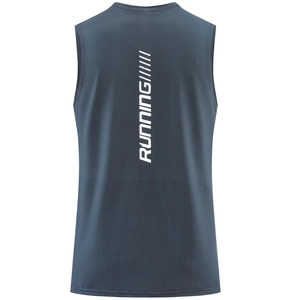 Vêtements de sport d'été respirants en gros pour hommes, ensemble de débardeur et short de gym, vêtements de fitness, impression personnalisée, course à pied, entraînement, 2 pièces - Product Image 3