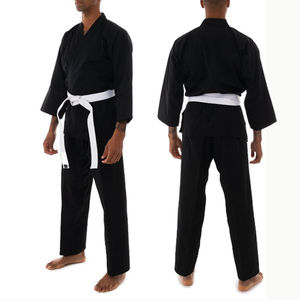 Entraînement professionnel Judo karaté Kimono 100% coton uni Gi uniforme confortable Pakistan Jiu Jitsu pas cher Arts martiaux porter pour - Product Image 1