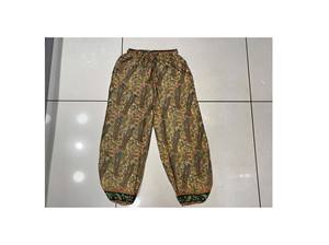 Lady's Comfy Floral Print Silk Harem Pant Bohemian Hippie Style Baggy Yoga Wear with Elastic Waist Featuring Logo Decoration - Product Image 6