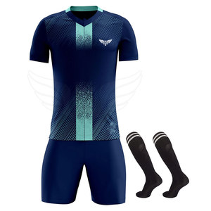 Mới nhất thiết kế vật liệu tốt nhất đồng phục bóng đá <span class=keywords><strong>Kit</strong></span> thể thao ngoài trời mặc Ánh sáng trọng lượng đồng phục bóng đá <span class=keywords><strong>Kit</strong></span> - Product Image 1