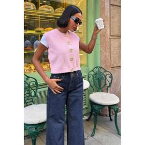 Gilet en tricot boutonné Helios Gold 5186, vêtement d'extérieur élégant - Product Image 6