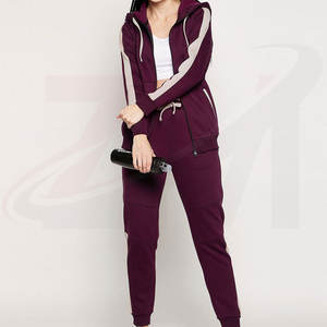 ชุดวอร์มผู้หญิงใส่สบาย ระบายอากาศได้ดี ราคาขายส่ง พร้อมเสื้อแขนยาวและกางเกงจ็อกเกอร์ ชุดออกกำลังกายสำหรับผู้หญิง - Product Image 5