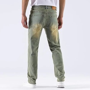 Design Street Slim Fit Venta caliente Moda para hombre Jeans de alta calidad para hombres Jeans Denim Pantalones a granel Pantalones casuales transpirables - Product Image 6