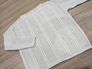 เสื้อสเวตเตอร์ลำลองสำหรับทุกเพศ, เสื้อสเวตเตอร์แบบถักสำหรับฤดูหนาวไซส์ใหญ่พิเศษเนื้อผ้าระบายอากาศได้ - Product Image 4