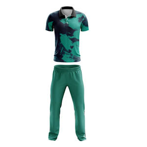 Ensemble de maillot et pantalon de cricket à manches courtes pour homme, best-seller, uniforme entièrement personnalisé par sublimation, tailles adultes - Product Image 3