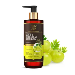 KHADI NATURAL Amla & Bhringraj SHAMPOO- POWERED BOTANICS