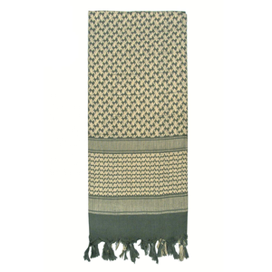 Coton Shemagh Head Wrap Homme Désert Arabe Extérieur Respirant Keffieh Écharpe Head Wrap - Product Image 4