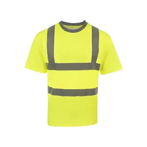T-Shirt Promozionale Hi-Viz in Policotone per Merchandising e Sicurezza - Product Image 1