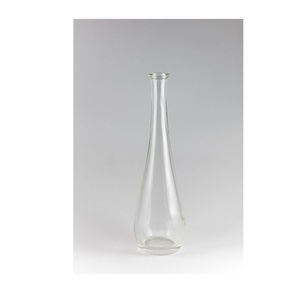 <b>Clear</b> Glass Flower Vase For Floral Arrangement <b>Display</b> Enhancing Natural Flower Beauty In Home Decoration - Product Image 1