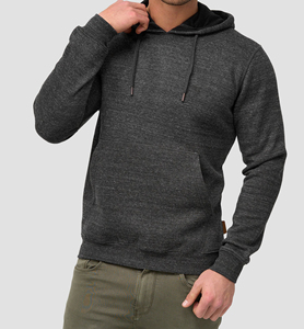 Dernier modèle à la mode sur mesure avec poche frontale Pull à capuche pour hommes Pull à manches longues Sweats à capuche respirants pour hommes - Product Image 3