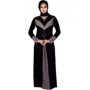 Produit de marque 2026 Nouvelle conception Vêtement de l'Aïd Islamique Élégant Modeste Robe musulmane sur mesure pour femmes Polyester Haute qualité Vintage - Product Image 5