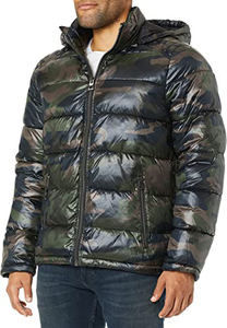 Trending Wholesale Custom Men's Winter <b>Mandarin</b> <b>Collar</b> Canvas Quilted Waterproof Puffer <b>Jacket</b> Front Logo Outdoor Casual Wear - Product Image 2