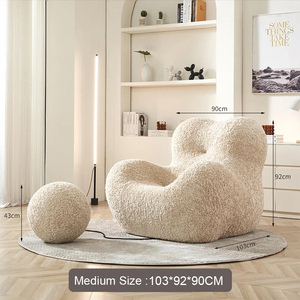 Decoración del Hogar, Nuevo Producto 2026, Sofá Comprimido al Vacío con Chaise Longue Redonda, Ideal para Logística de Comercio Electrónico, MOQ Bajo - Product Image 4