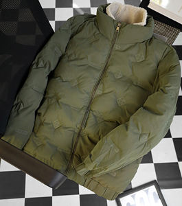 Chaqueta Ligera Estilo Urbano, Cortavientos de Otoño, Chaqueta Bomber con Cremallera, Transpirable, para Uso en Exteriores, con Forro Acolchado y Diseño de Parches en la Parte Delantera - Product Image 6