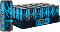 Boisson énergisante au ginseng Bronx sans alcool, canette de 0,33 L, saveur originale