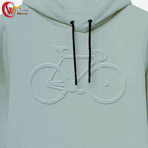 Offre Spéciale Nouveau Design Hiver Chaud Couleur Unie Hommes En Relief Coton Mélangé À Capuche Polaire À Capuche Logo Personnalisé En Gros Meilleure Vente - Product Image 2