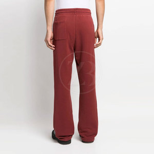 Joggers confortables en coton pour hommes Design évasé Motif droit Taille moyenne Dernier style décontracté Léger Service OEM - Product Image 6