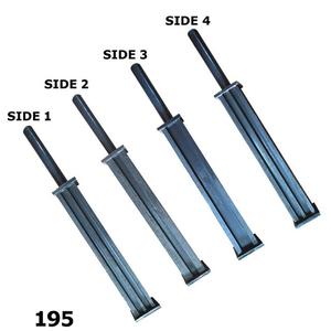 แม่พิมพ์เหล็กชุบสีดำคุณภาพสูงสำหรับเครื่องประดับเครื่องมือและอุปกรณ์ที่ใช้ในการทำเครื่องประดับ - Product Image 2