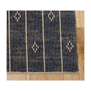 Vente à chaud de tapis en coton écologiques tapis tissés à la main durables à faible impact fabriqués à partir de fibres de coton recyclées ou biologiques à 100% - Product Image 2