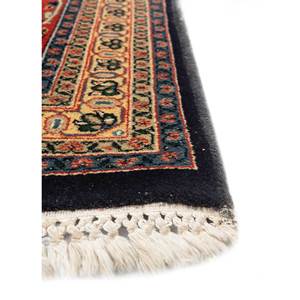 Alfombras de Lana Anudadas a Mano Aalam, Diseño Floral y Abstracto en Rojo y Naranja, Rectangulares de 9x12, para Entrada y Sala de Estar, Pae-5466 - Product Image 4