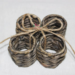 Porta Servilletas Multifuncional Ecológico Hecho a Mano con Fibra de Seagrass, Artesanía Natural para Restaurante y Hogar por la Fábrica Artex Dong Thap - Product Image 1