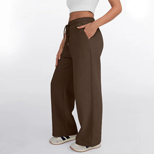 New Style Custom Made Women <b>Trouser</b> Mid Elastic Winter Ready Custom Colors Logo High Quality Breathable Quick Dry Made Pakistan - Product Image 2