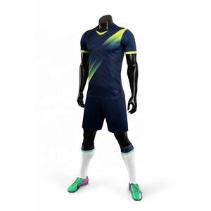 Maillot de football à manches courtes respirant et à séchage rapide imprimé par sublimation 2025 – Confortable, unisexe, vente en gros - Product Image 5