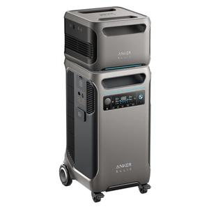 Best Selling Original Solix F3800 Plus w/ Expansion Battery 3840Wh, 6000W power handling, 3200W <b>solar</b> <b>charging</b> - Product Image 1