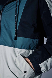 เสื้อแจ็คเก็ตกันลมแบบมีฮู้ดสำหรับฤดูใบไม้ร่วงปี 2025 ไซส์ใหญ่พิเศษ พร้อมลายพิมพ์ตามสั่งสำหรับใช้งานกลางแจ้ง - Product Image 4