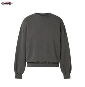 เสื้อสเวตเชิ้ตคอวีผ้าฝ้ายคุณภาพสูงสำหรับฤดูหนาว สไตล์สตรีทแวร์  ออกแบบได้ตามต้องการ พร้อมโลโก้ด้านหน้า  แพ็ค 2 ชิ้น ขายส่งจากโรงงาน - Product Image 3