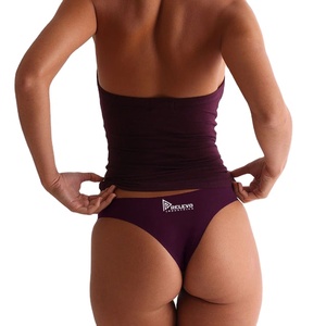 Conjunto de traje de baño tankini con cuello halter para mujer, nailon y spandex, sujetador incorporado, elástico, de secado rápido, conjunto de bikini de dos piezas para playa - Product Image 4