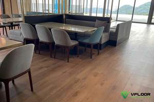 Suelos SPC de Vietnam, tablones de vinilo de 6 mm, materiales 100% vírgenes, núcleo blanco - Product Image 5