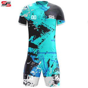Uniformes de football à la mode, ensembles de maillots de football, tissu polyester de haute qualité par sublimation - Product Image 3