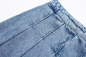 กระโปรงพิเคิลบอลเอวสูงสำหรับผู้หญิงกระโปรงเทนนิสมีจีบสำหรับเล่นกอล์ฟ - Product Image 4