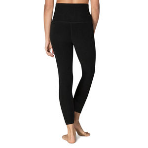 Pantalones de Punto Transpirables de Cintura Alta para Mujer, de Secado Rápido, Casuales, de Algodón/Poliéster, con Logotipo Personalizado, Peso de Tela de 180g, para Actividades al Aire Libre - Product Image 6