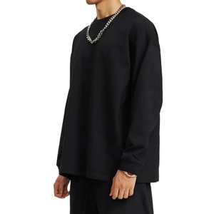 เสื้อยืดแขนยาวไซส์ใหญ่พิเศษสำหรับผู้ชาย รุ่น 2026 ผ้าคอตตอนหนา 100% เสื้อยืดโอเวอร์ไซส์แขนยาวเต็มตัวสำหรับเด็กผู้ชาย ผู้หญิง และนักศึกษา - Product Image 5