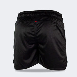 กางเกง MMA BJJ สำหรับกีฬาต่อสู้ ผ้าบางเบา ระบายอากาศได้ดี แผงข้างผ่าสูง เอวยางยืด โลโก้ด้านหน้า สไตล์วินเทจ สำหรับผู้ชาย - Product Image 3