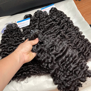 2025 Venta Virgin Birmese Curl Venta al por mayor Color natural Extensiones de cabello humano Weave Hair Drop Shipping - Product Image 5