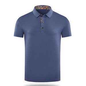 Venta al por mayor de encargo del bordado de Impresión logotipo de la marca personal Unisex Polo en blanco Casual Polos hombres personalizados - Product Image 2