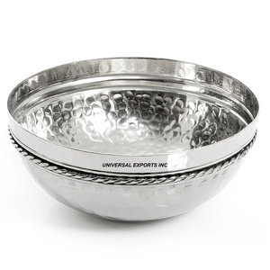 Bol à chocolat en métal nickelé, forme ronde, design élégant, bol à bonbons classique, élégant, fantaisie, nouveau bol à chocolat - Product Image 4