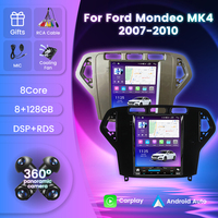 NaviFly NF le plus récent écran tactile IPS vidéo de voiture Android pour Mondeo 2007-2010 prise en charge de la commande vocale Android auto