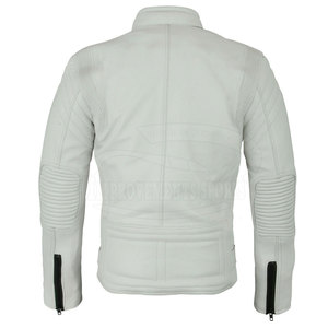 Veste de moto en cuir respirant de style Street Wear pour hommes de grande taille Veste de Offre Spéciale - Product Image 3