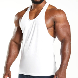 100% algodón hombres gimnasio chaleco Top transpirable suave comodidad verano Streetwear culturismo tanque tejido sin mangas diseño de talla grande - Product Image 1