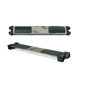 Gemaş battistrada scala di 304 qualità AISI in acciaio inossidabile-con cuscinetto in gomma. Per il tubo di Ø42mm. Larghezza 500mm.-siamo un grossista
