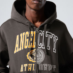 Excellent Quality Hot Selling <b>Orange</b> Full Sleeves <b>Men</b> <b>Hoodie</b> Available in Factory Wholesale Prices Hoodies for Sale - Product Image 2