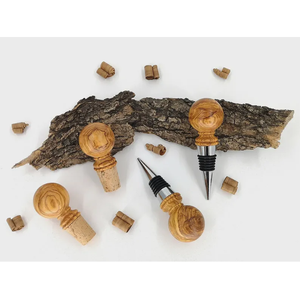 High Class Metal Wine <b>Stoppers</b>-Eco-Friendly Customizable Wine <b>Bottle</b> Closures with Safe Packaging for International Supply - Product Image 1