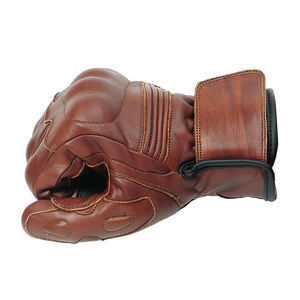 Gants de moto en cuir pour hommes de haute qualité, design personnalisé, respirants, pour les voyages en plein air, usage décontracté en hiver, vente en gros disponible - Product Image 4