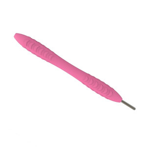 Miroir buccal ergonomique en silicone rose avec poignée texturée pour usage dentaire, opération manuelle, examen oral, classe 1, Pakistan - Product Image 5