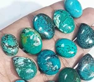 Très belle qualité aigue-marine à facettes en forme de coeur sculpture cabochon pierre précieuse sculpture à la main pour la fabrication de pendentif pour tous - Product Image 3